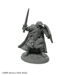 Reaper Bones USA: Baran Blacktree, Veteran Warrior (07002)