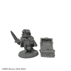 Reaper Bones USA: Stitch Thimbletoe, Halfling Thief (07004)