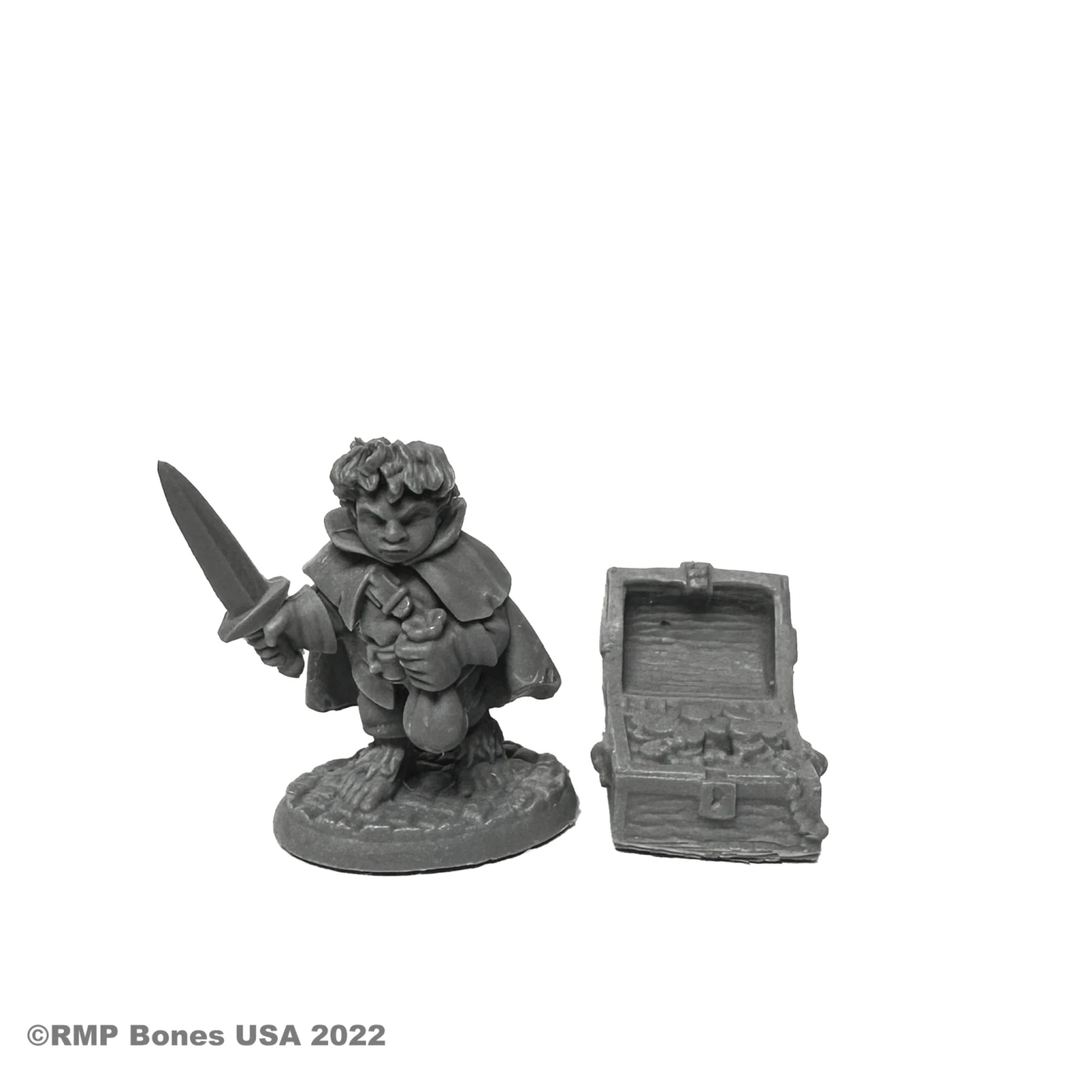 Reaper Bones USA: Stitch Thimbletoe, Halfling Thief (07004) Reaper Bones USA: Stitch Thimbletoe, Halfling Thief (07004) -Gnomish Bazaar 07004 w 2