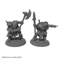 Reaper Bones USA: Orcs Of The Ragged Wound Leaders (2) (07014)