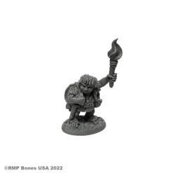 Reaper Bones USA: Gus Greenweevil, Halfling Henchman (07018)