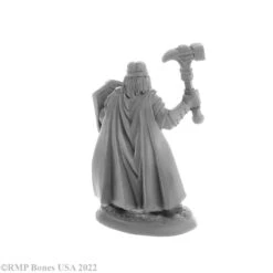 Reaper Bones USA: Human Cleric, Balzador (07029) -Gnomish Bazaar 07029 w 3