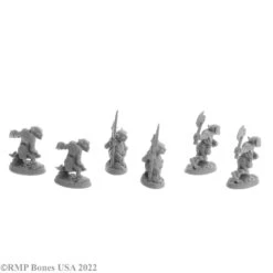 Reaper Bones USA: Goblin Raiders (6) (07043) -Gnomish Bazaar 07043 w 4