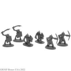 Reaper Bones USA: Goblin Skirmishers (6) (07045)