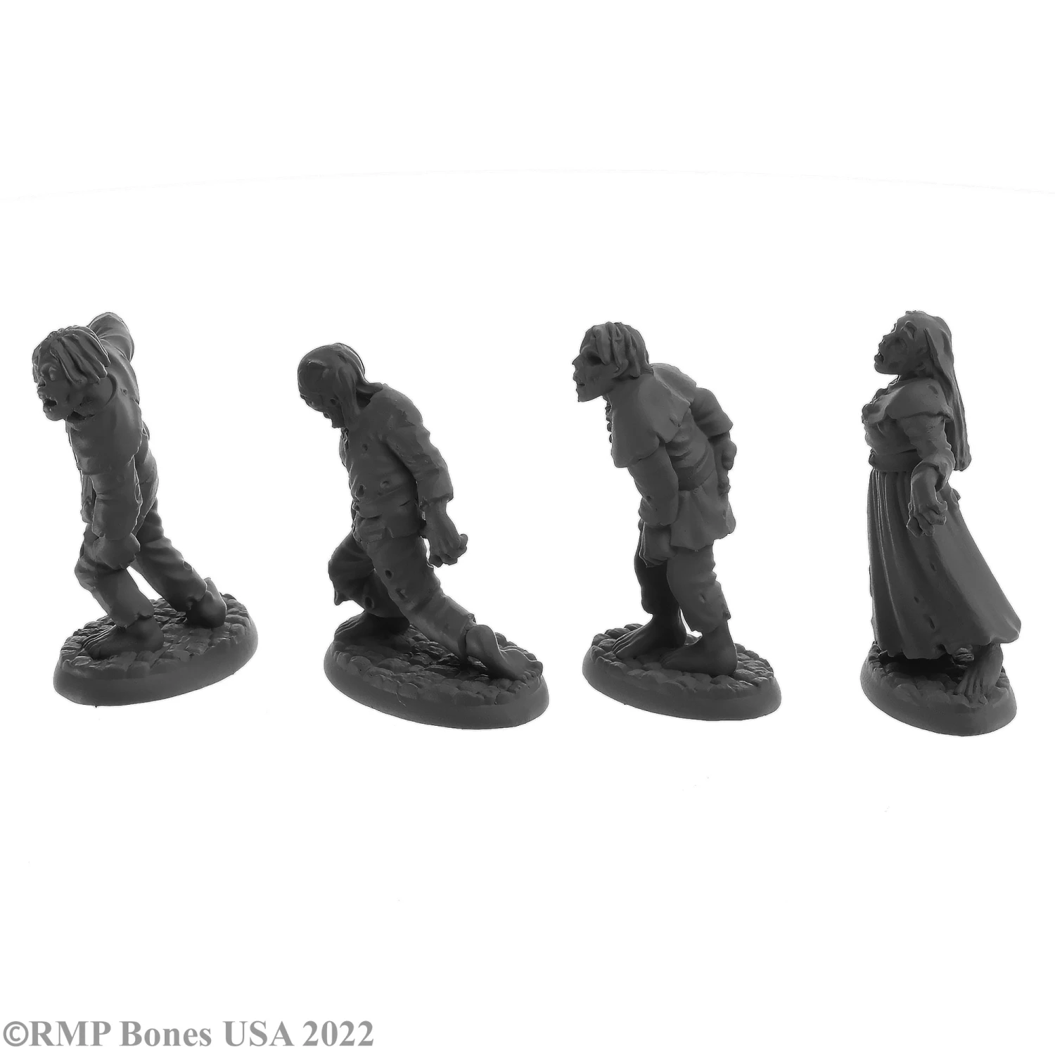 Reaper Bones USA: Zombies (4) (07055) Reaper Bones USA: Zombies (4) (07055) -Gnomish Bazaar 07055 w 2
