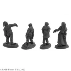 Reaper Bones USA: Zombies (4) (07055) 2 Reaper Bones USA: Zombies (4) (07055) -Gnomish Bazaar 07055 w 3