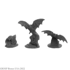 Reaper Bones USA: Giant Bats (3) (07058)