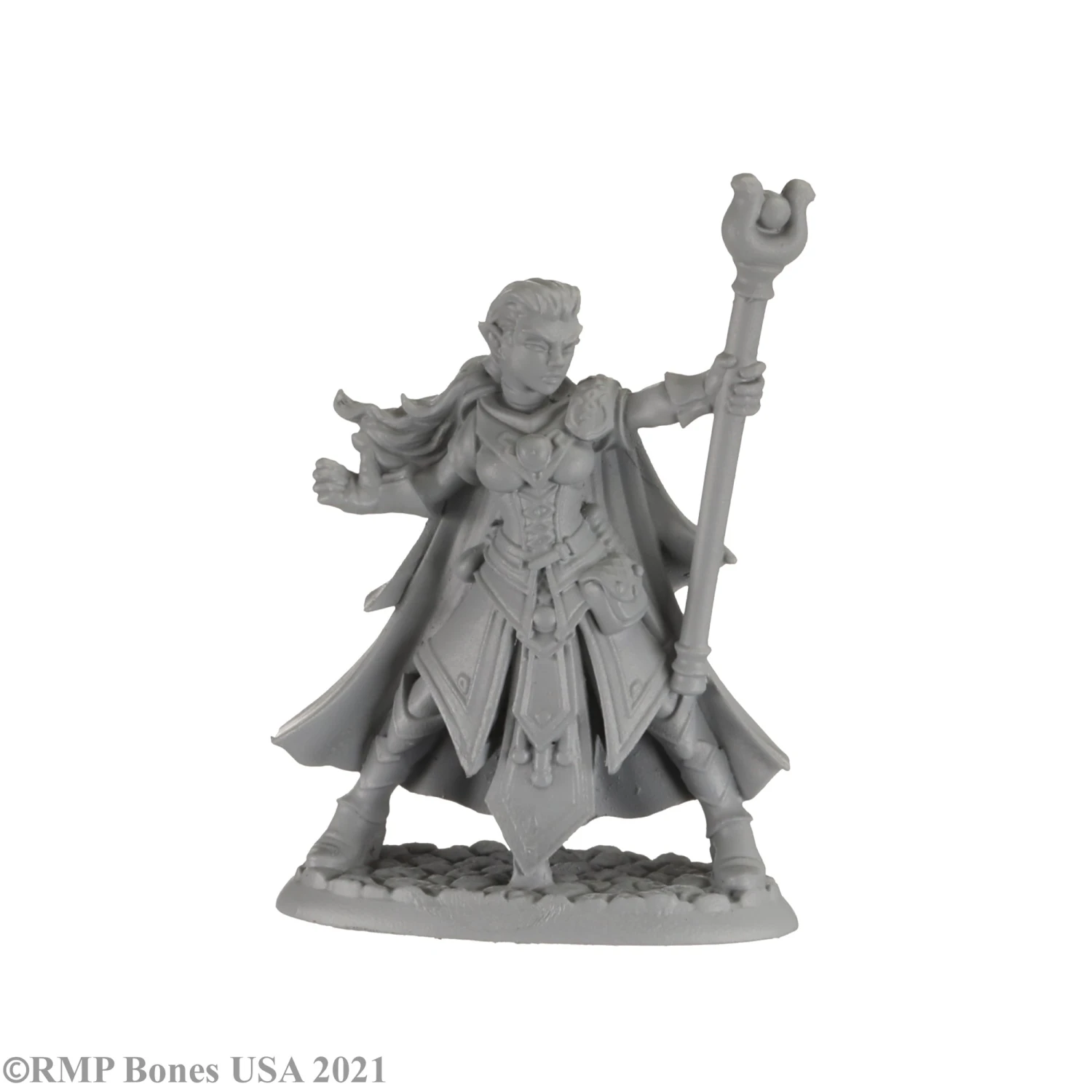 Reaper Bones USA: Alaedril Starbloom, Elf Wizard (30008) Reaper Bones USA: Alaedril Starbloom, Elf Wizard (30008) -Gnomish Bazaar 30008 w 1