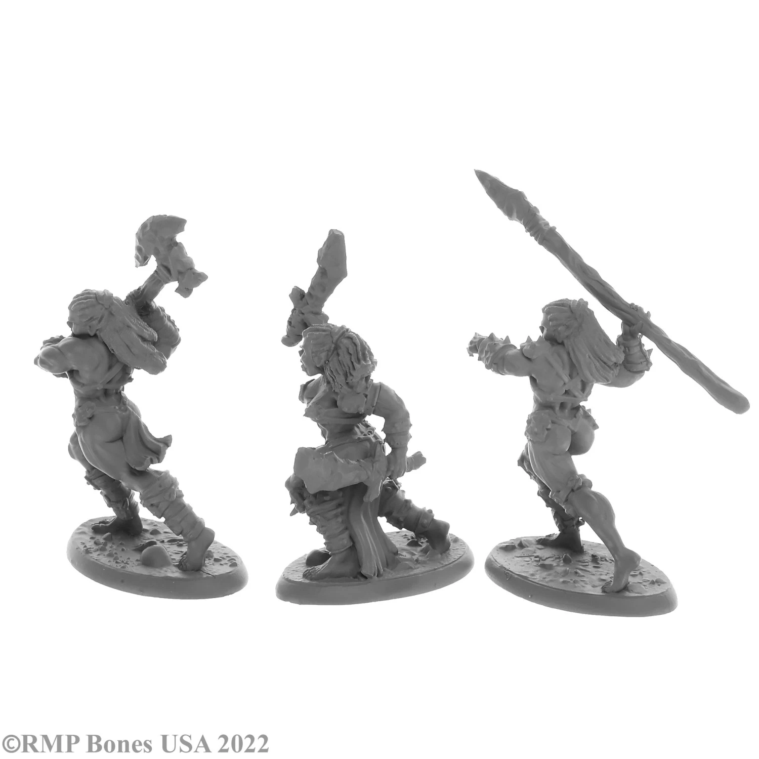 Reaper Bones USA: Jade Fire Warriors (3) (30055) Reaper Bones USA: Jade Fire Warriors (3) (30055) -Gnomish Bazaar 30055 w 2