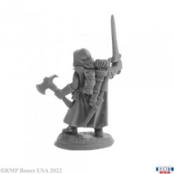 Reaper Bones USA: Gabron Farpath, Ranger (30060) -Gnomish Bazaar 30060 w 3
