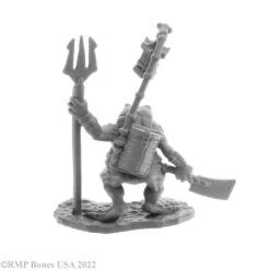 Reaper Bones USA: Bufo, Dreadmere Frogman (30064) -Gnomish Bazaar 30064 w 3