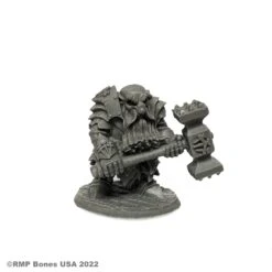 Reaper Bones USA: Dark Dwarf Pounder (30078)