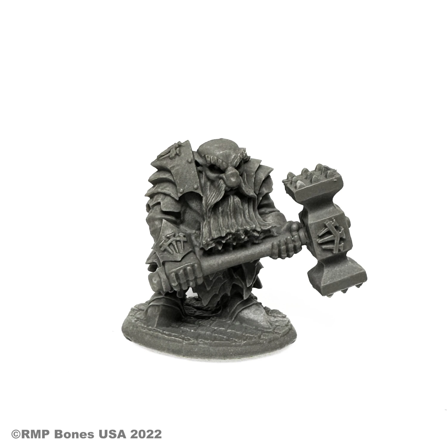 Reaper Bones USA: Dark Dwarf Pounder (30078) Reaper Bones USA: Dark Dwarf Pounder (30078) -Gnomish Bazaar 30078 w 1