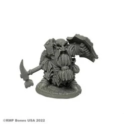 Reaper Bones USA: Dark Dwarf Smiter (30079)