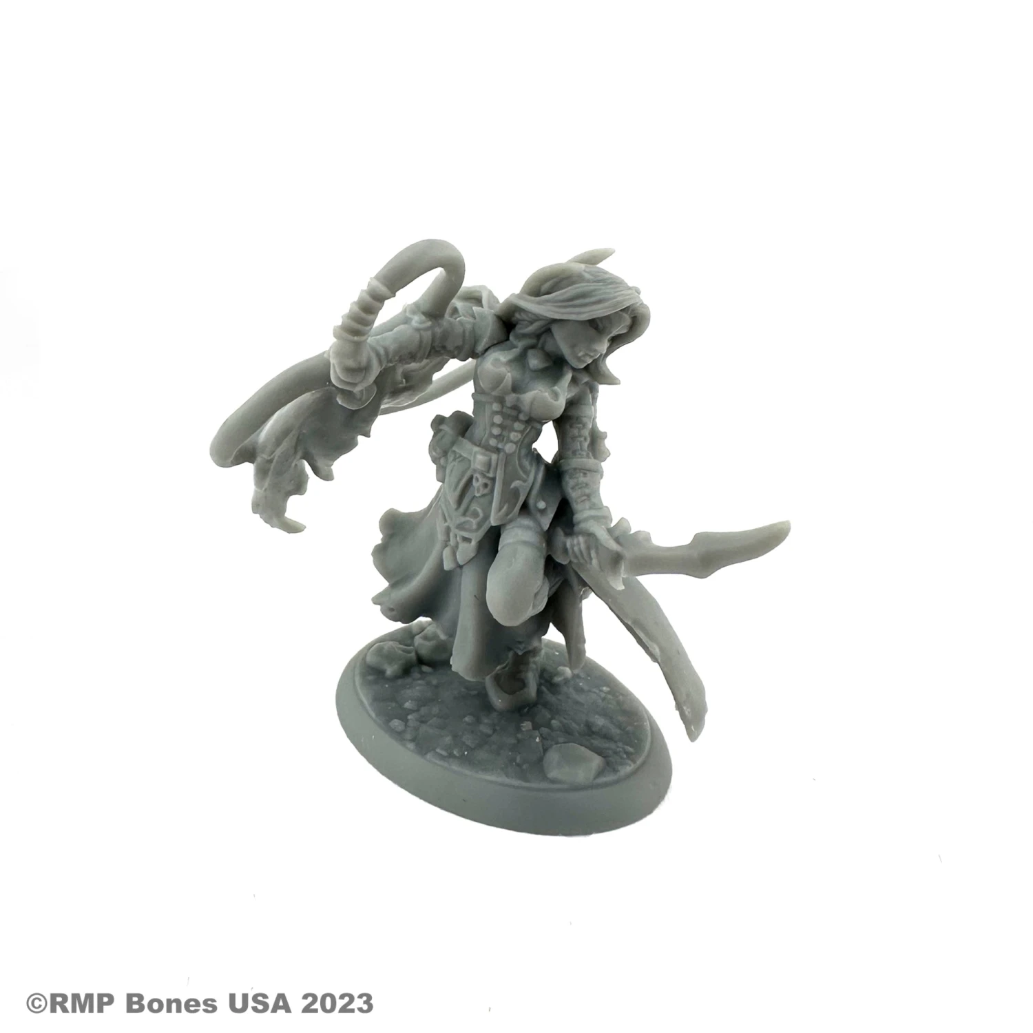 Reaper Bones USA: Elsabeth, Female Vampire (30164) (metal/plastic hybrid figure) Reaper Bones USA: Elsabeth, Female Vampire (30164) (metal/plastic Hybrid Figure) -Gnomish Bazaar 30164 w 1