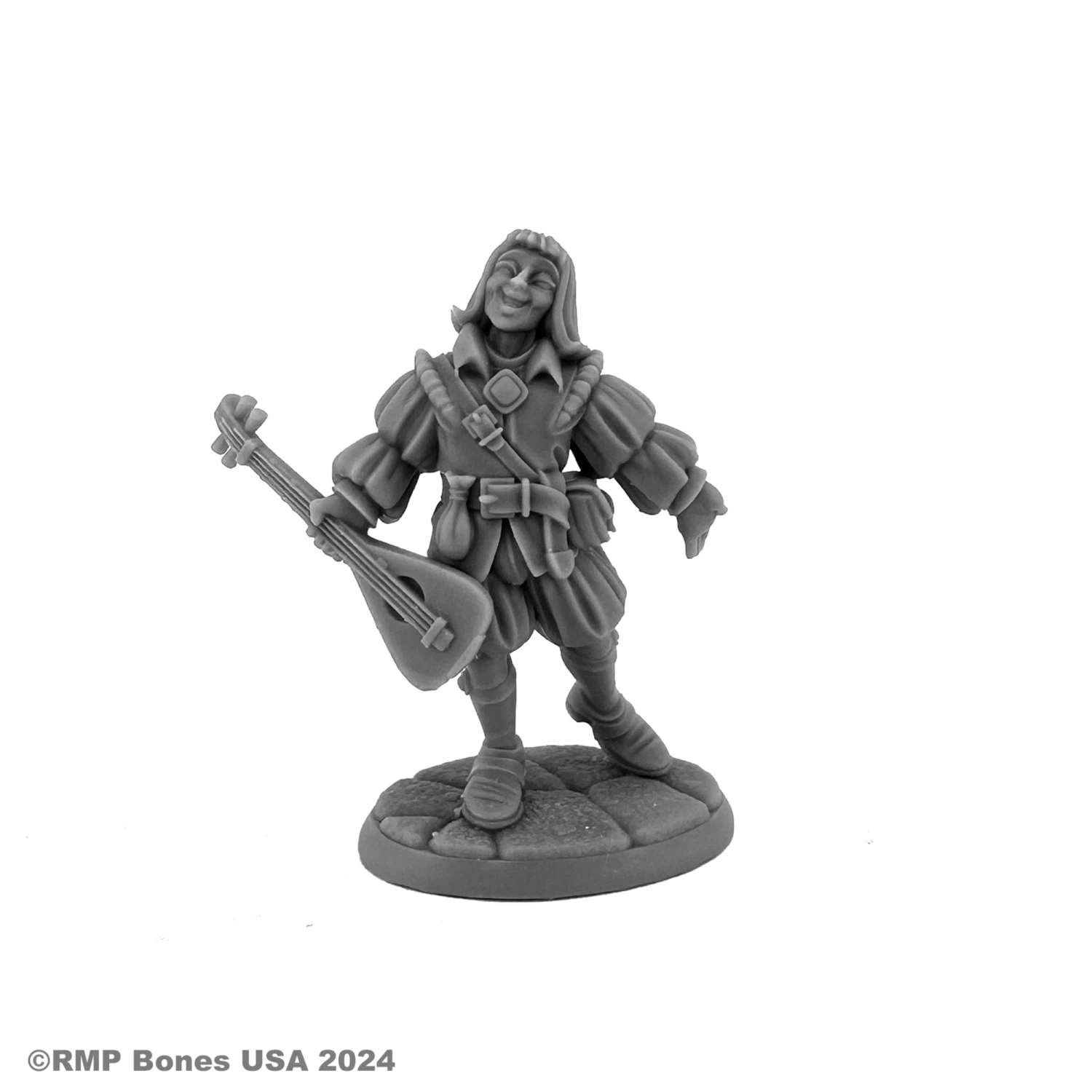 Reaper Bones USA: Desmond Idlewild, Male Bard (30191) Reaper Bones USA: Desmond Idlewild, Male Bard (30191) -Gnomish Bazaar 30191 w 1