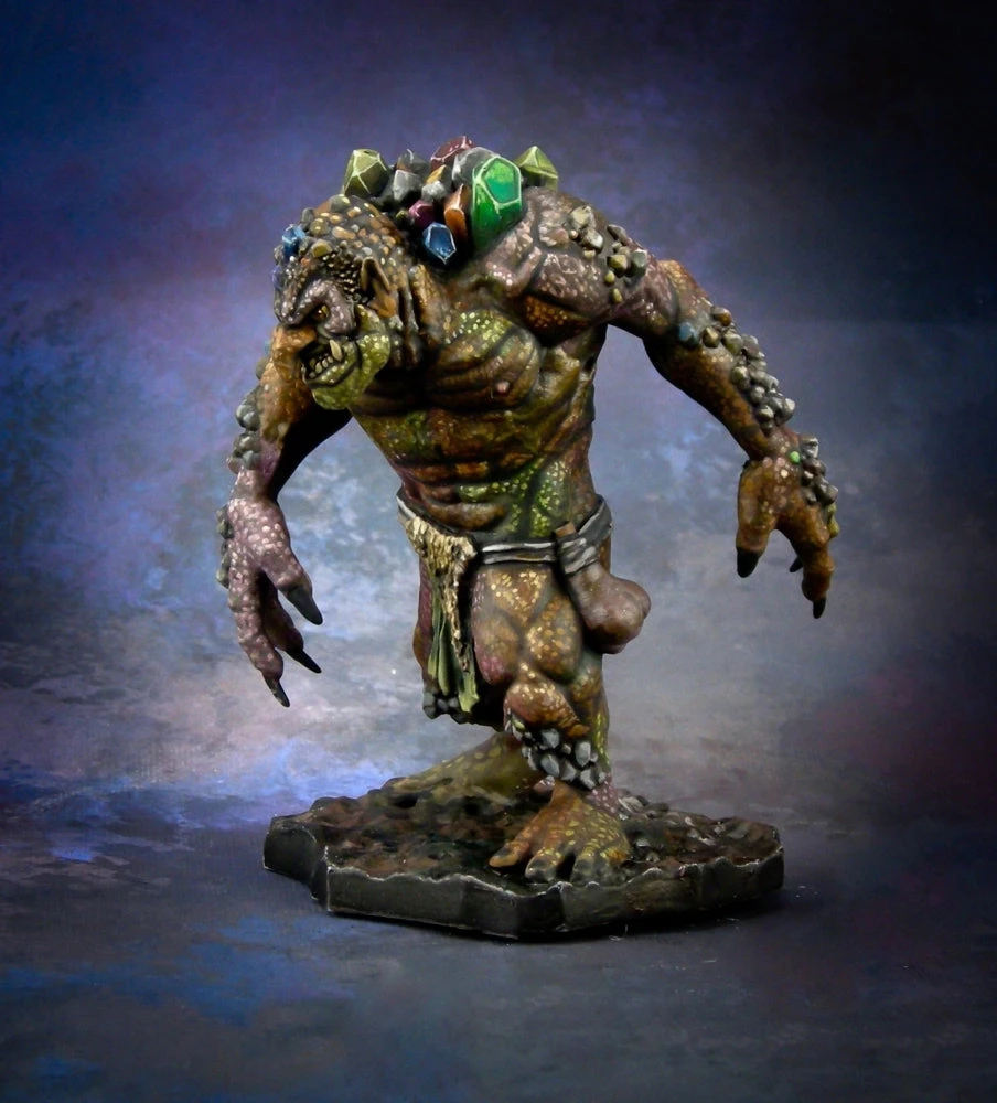 Reaper Bones Black: Rock Troll (44002) Reaper Bones Black: Rock Troll (44002) -Gnomish Bazaar 44002 p 1 mp