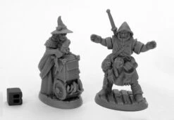 Reaper Bones Black: Dreadmere Townsfolk - Fishmongers (2) (44035)
