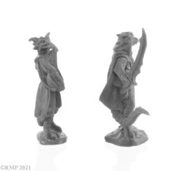 Reaper Bones Black: Dragonfolk Bard And Thief (44145) -Gnomish Bazaar 44145 w 4