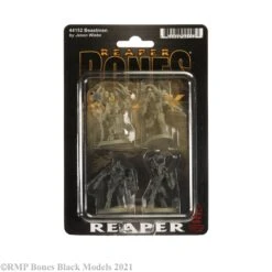 Reaper Bones Black: Beastmen (4) (44152) 2 Reaper Bones Black: Beastmen (4) (44152) -Gnomish Bazaar 44152 b 1