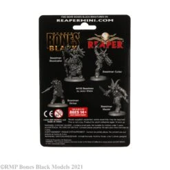 Reaper Bones Black: Beastmen (4) (44152) 3 Reaper Bones Black: Beastmen (4) (44152) -Gnomish Bazaar 44152 b 2