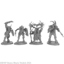 Reaper Bones Black: Beastmen (4) (44152)