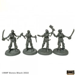 Reaper Bones Black: Skeletal Boarding Party (4) (44173)