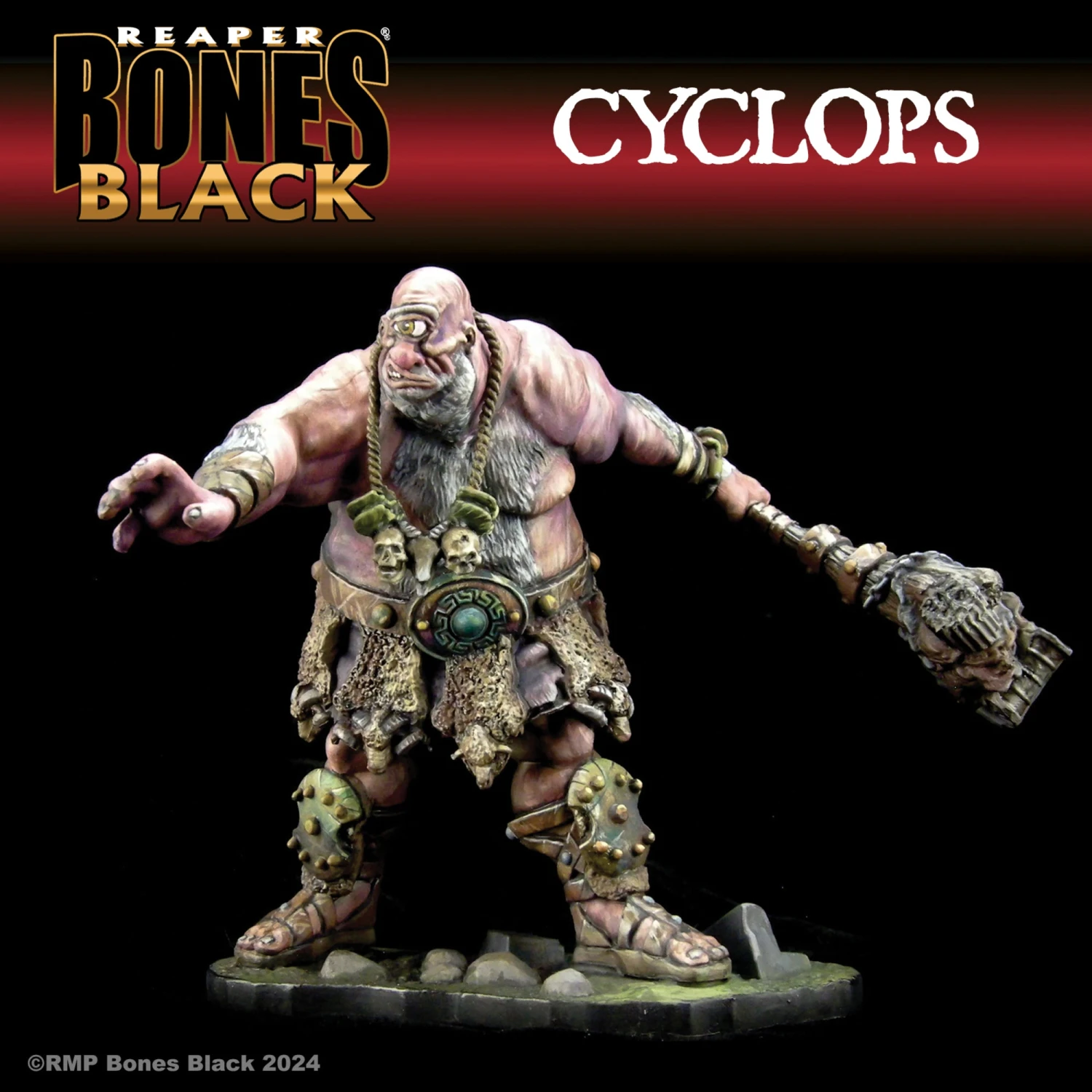 Reaper Bones Black: Cyclops (Boxed Set) (44181) - Unpainted Reaper Bones Black: Cyclops (Boxed Set) (44181) - Unpainted -Gnomish Bazaar 44181 f 1