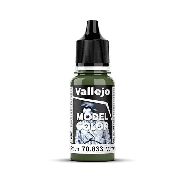 Vallejo Model Color: Fern Green (70.833) - New Formula Vallejo Model Color: Fern Green (70.833) - New Formula -Gnomish Bazaar 70833bottle