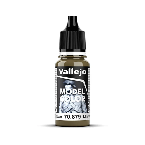 Vallejo Model Color: Green Brown (70.879) - New Formula Vallejo Model Color: Green Brown (70.879) - New Formula -Gnomish Bazaar 70879bottle