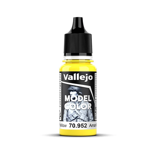 Vallejo Model Color: Lemon Yellow (70.952) - New Formula Vallejo Model Color: Lemon Yellow (70.952) - New Formula -Gnomish Bazaar 70952bottle