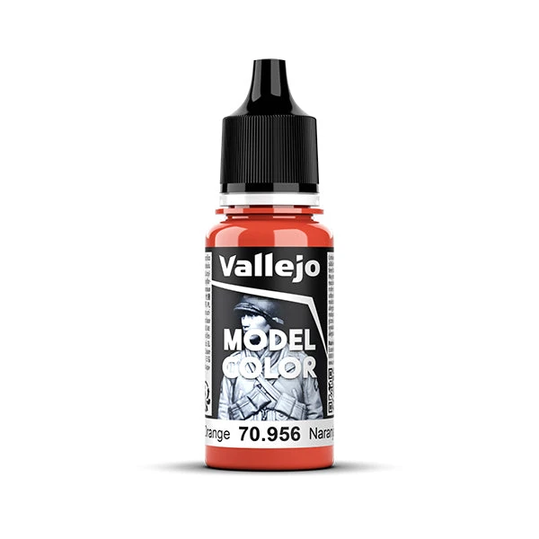 Vallejo Model Color: Clear Orange (70.956) - New Formula Vallejo Model Color: Clear Orange (70.956) - New Formula -Gnomish Bazaar 70956bottle