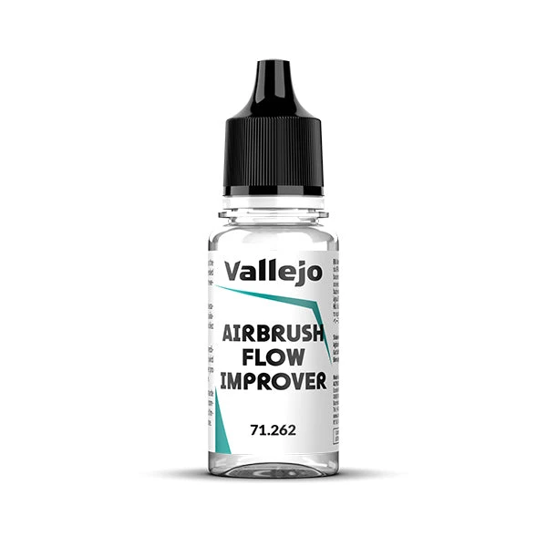 Vallejo Auxiliaries: Airbrush Flow Improver (71.262) Vallejo Auxiliaries: Airbrush Flow Improver (71.262) -Gnomish Bazaar 71262 bottle