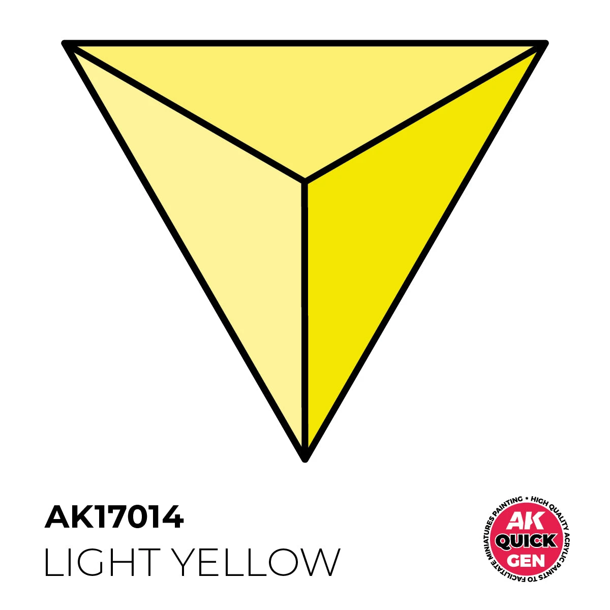 AK Interactive Quick Gen: Light Yellow (18ml) (AK17014) AK Interactive Quick Gen: Light Yellow (18ml) (AK17014) -Gnomish Bazaar AK17014