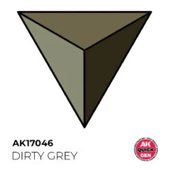 AK Interactive Quick Gen: Dirty Grey (18ml) (AK17046)