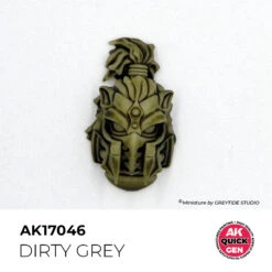 AK Interactive Quick Gen: Dirty Grey (18ml) (AK17046) -Gnomish Bazaar AK17046 03 1