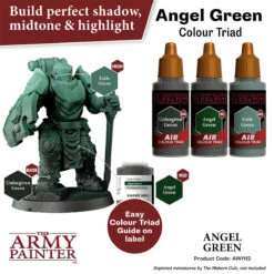 The Army Painter Warpaints Air: Angel Green (AW1112) 2 The Army Painter Warpaints Air: Angel Green (AW1112) -Gnomish Bazaar AW1112 AngelGreen Imgnr.3copy