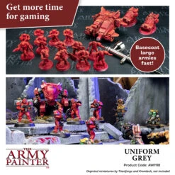 The Army Painter Warpaints Air: Uniform Grey (AW1118) -Gnomish Bazaar AW1118 UniformGrey Imgnr.7copy
