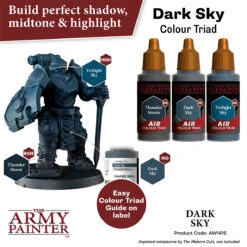 The Army Painter Warpaints Air: Dark Sky (AW1415) 2 The Army Painter Warpaints Air: Dark Sky (AW1415) -Gnomish Bazaar AW1415 DarkSky Imgnr.3copy