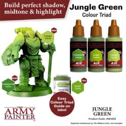 The Army Painter Warpaints Air: Jungle Green (AW1433) -Gnomish Bazaar AW1433 JungleGreen Imgnr.3copy