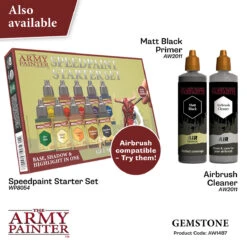 The Army Painter Warpaints Air Metallics: Gemstone (AW1487) -Gnomish Bazaar AW1487 Gemstone img6copy