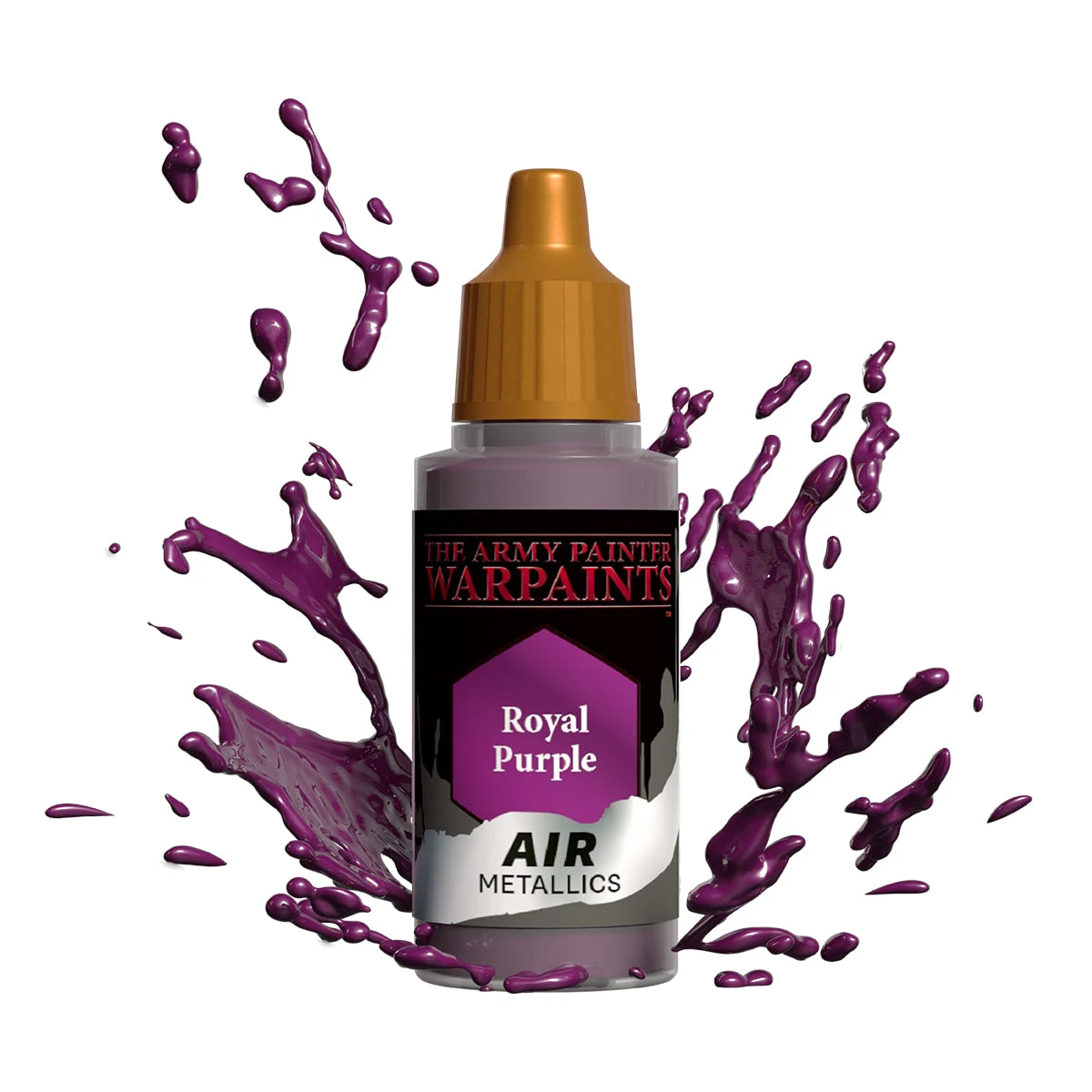 The Army Painter Warpaints Air Metallics: Royal Purple (AW1488) The Army Painter Warpaints Air Metallics: Royal Purple (AW1488) -Gnomish Bazaar AW1488 RoyalPurple img1copy
