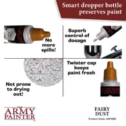 The Army Painter Warpaints Air Metallics: Fairy Dust (AW1489) -Gnomish Bazaar AW1489 FairyDust img5copy