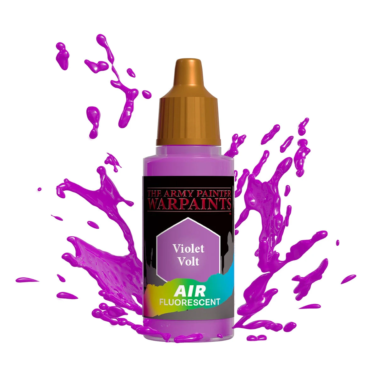 The Army Painter Warpaints Air Fluorescent: Violet Volt (AW1501) The Army Painter Warpaints Air Fluorescent: Violet Volt (AW1501) -Gnomish Bazaar AW1501 VioletVolt img1copy