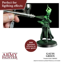 The Army Painter Warpaints Air Fluorescent: Gauss Green (AW1503) -Gnomish Bazaar AW1503 GaussGreen img3copy