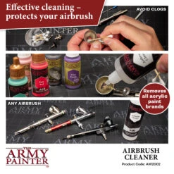 The Army Painter Warpaints Air: Airbrush Cleaner (AW2002) 2 The Army Painter Warpaints Air: Airbrush Cleaner (AW2002) -Gnomish Bazaar AW2002100mlAirbrushCleaner03