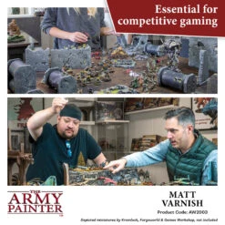 The Army Painter Warpaints Air: Matt Varnish (AW2003) -Gnomish Bazaar AW2003100mlMattVarnish07
