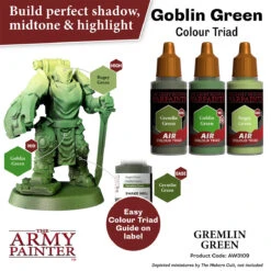 The Army Painter Warpaints Air: Gremlin Green (AW3109) -Gnomish Bazaar AW3109 GremlinGreen Imgnr.3copy