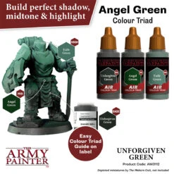 The Army Painter Warpaints Air: Unforgiven Green (AW3112) -Gnomish Bazaar AW3112 UnforgivenGreen Imgnr.3copy