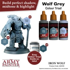 The Army Painter Warpaints Air: Iron Wolf (AW3119) -Gnomish Bazaar AW3119 IronWolf Imgnr.3copy